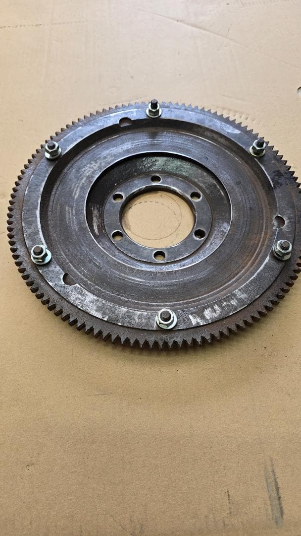 カリーナページマツダ１２Ａエンジン用社外クロモリフライホイール