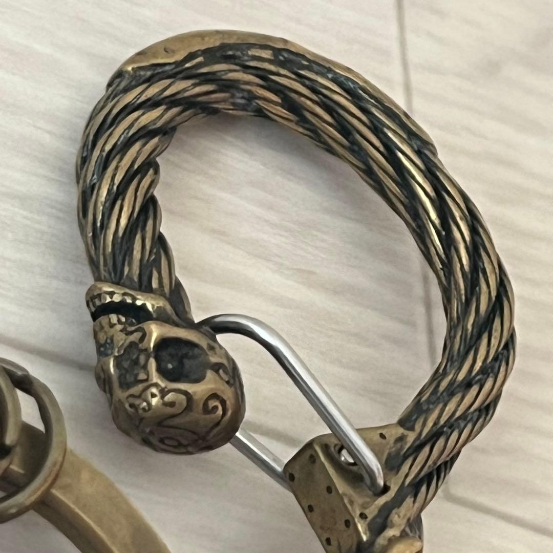 【名作】ギャングスタービル × ガルシア カラビナ キーチェーン キーリング