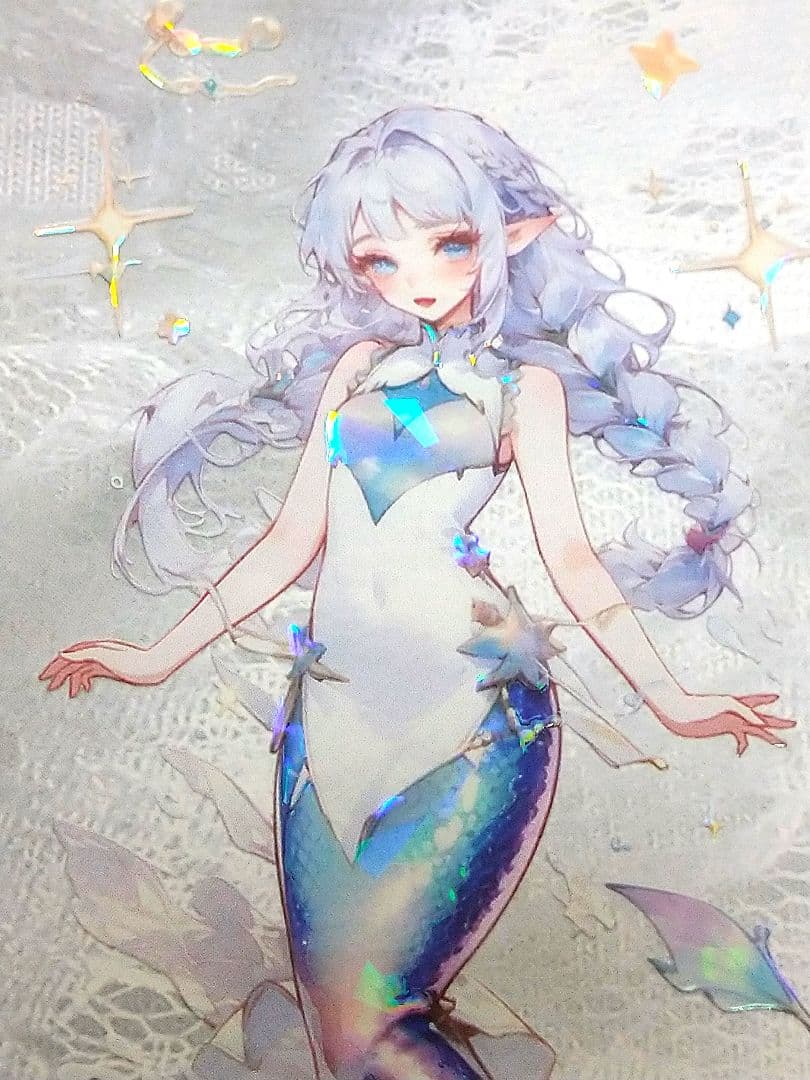 ✩再販✩J762＃深海灵动(贝壳光)未定义切り売り海外人物マステ女の子