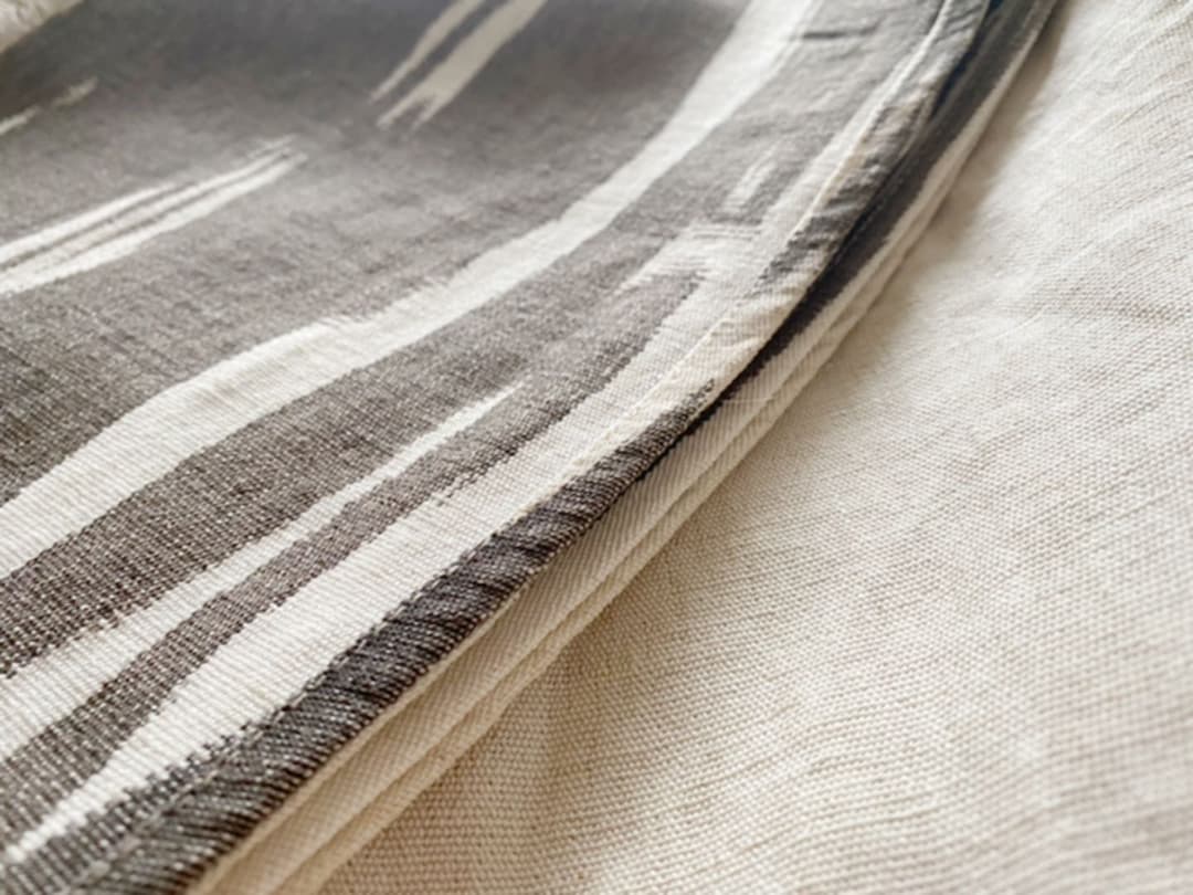 アンティーク⭐️墨絵のような本麻長のれん⭐️和モダン