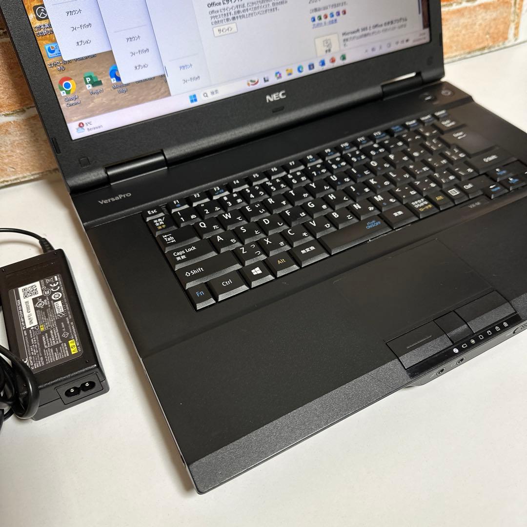 NECノート PC Core i5 SSD 256GB Win11 オフィス付き