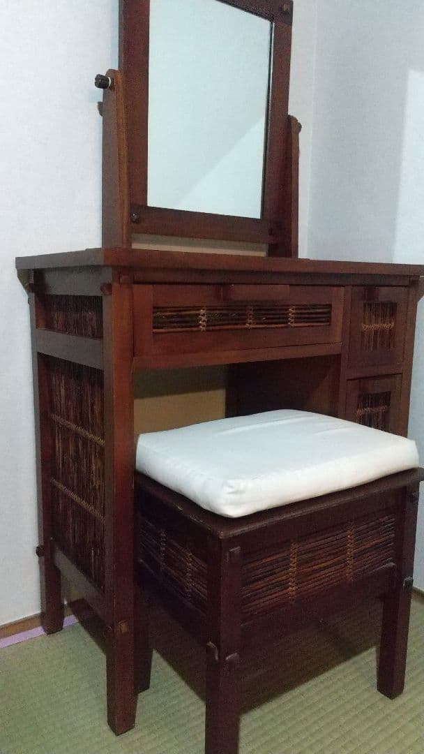 【kie設定中】直引取   アジアン ドレッサー/鏡台