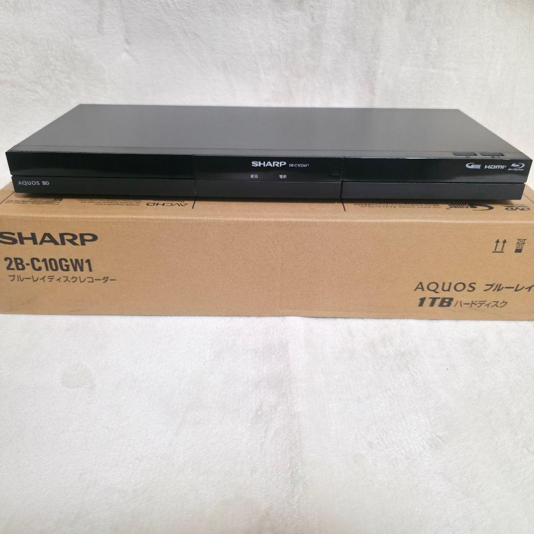 321】2025年】SHARP ブルーレイディスクレコーダー 2B-C10GW1