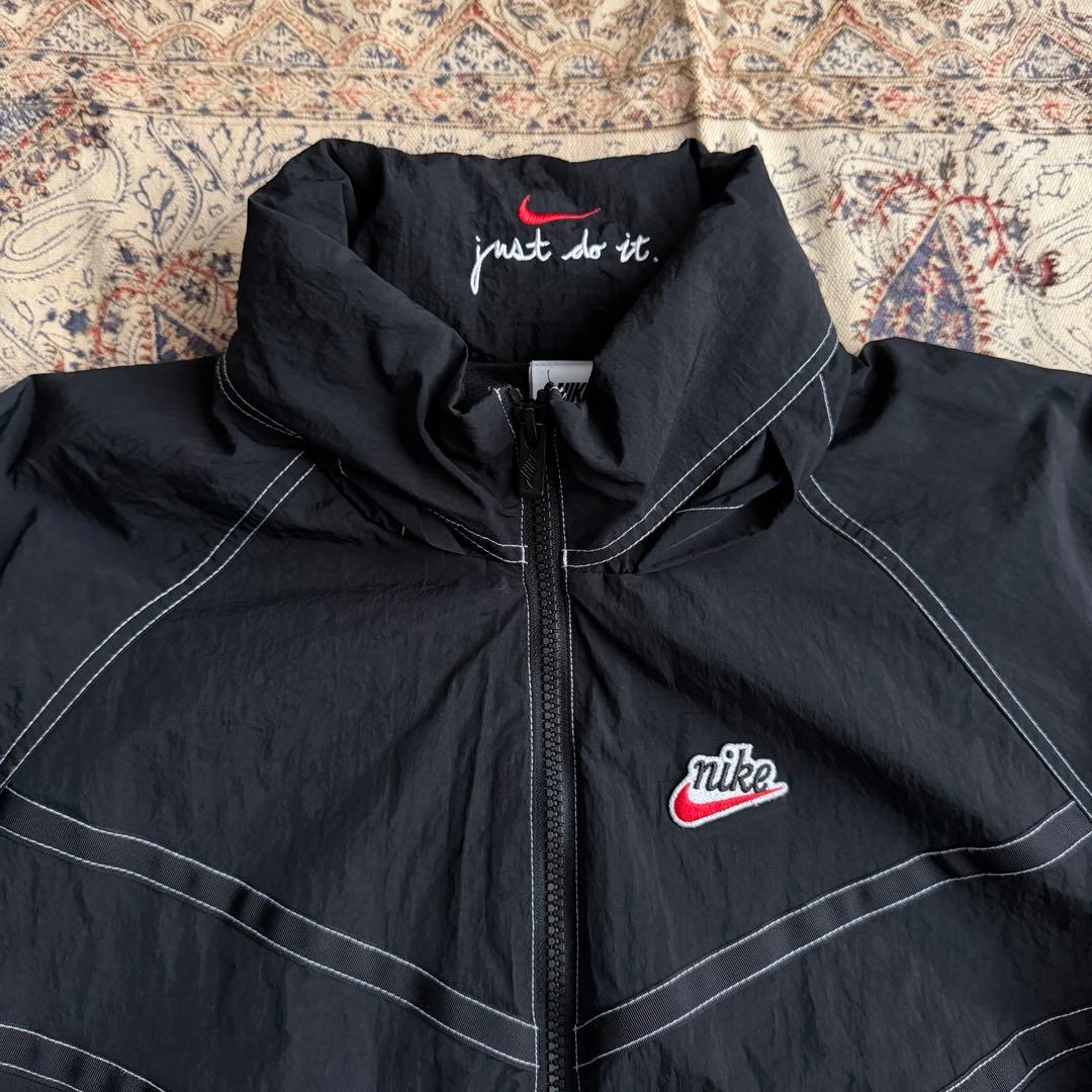 NIKE ナイキ ナイロン アノラック ハーフジップ セットアップ上下M