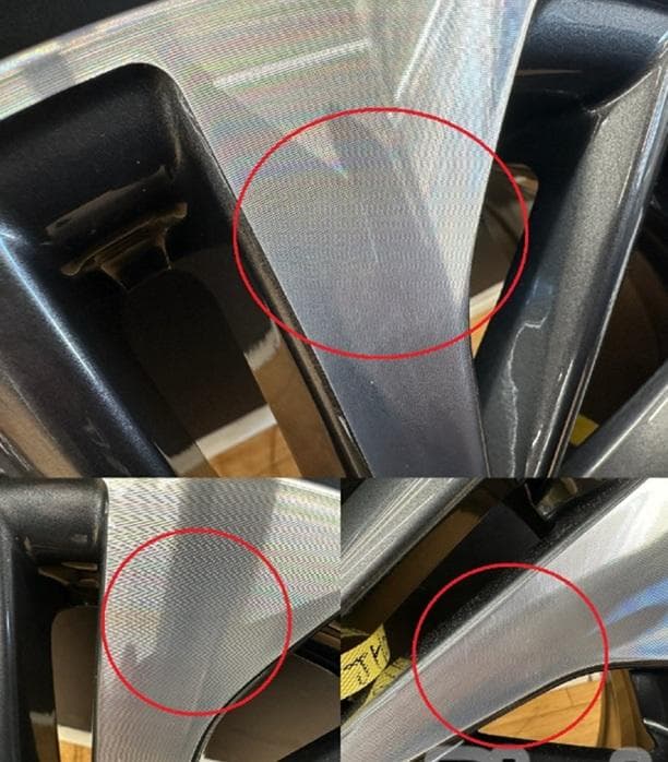 【新車外し未使用美品】カローラクロスZタイヤなし純正ホイール18インチ4本セット