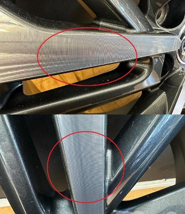 【新車外し未使用美品】カローラクロスZタイヤなし純正ホイール18インチ4本セット