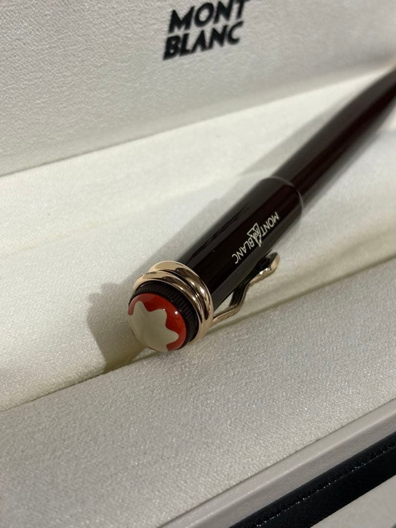 未使用】MONTBLANC モンブラン ヘリテイジコレクション ボールペン 茶