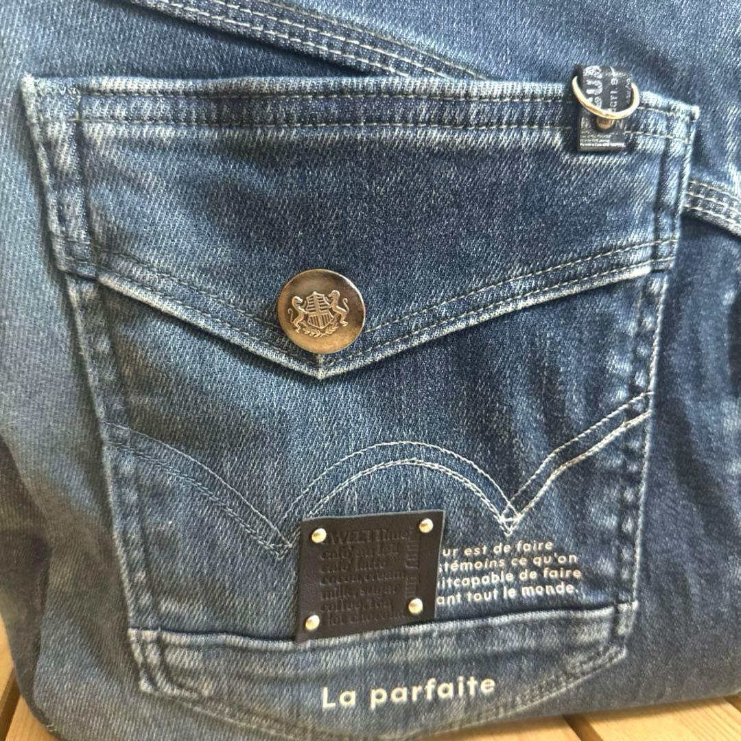 デニムリメイク　ボストン型　３way リュック　底板、ドリンクポケット付き