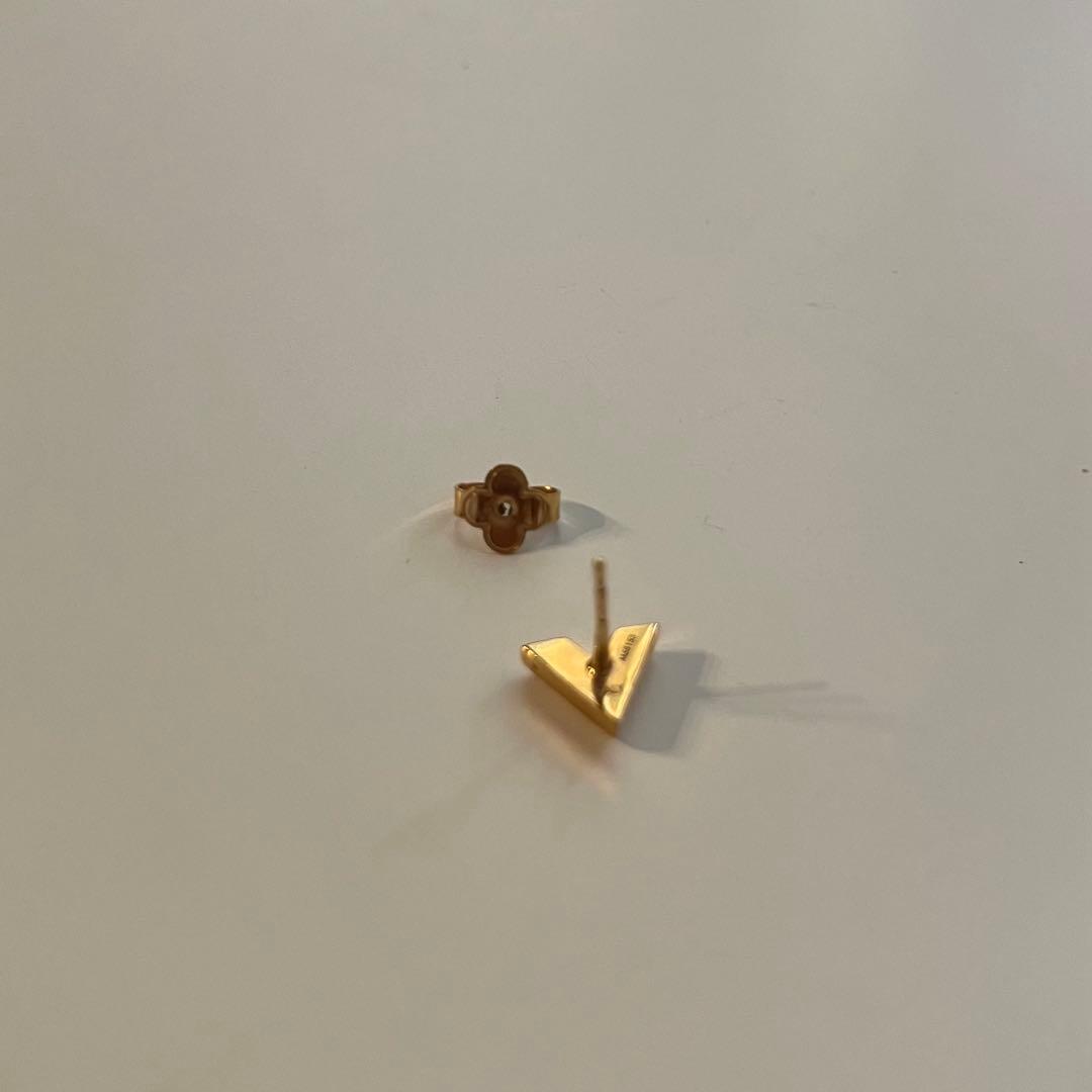 ルイヴィトン　LOUIS VUITTON ゴールド　ピアス　片耳