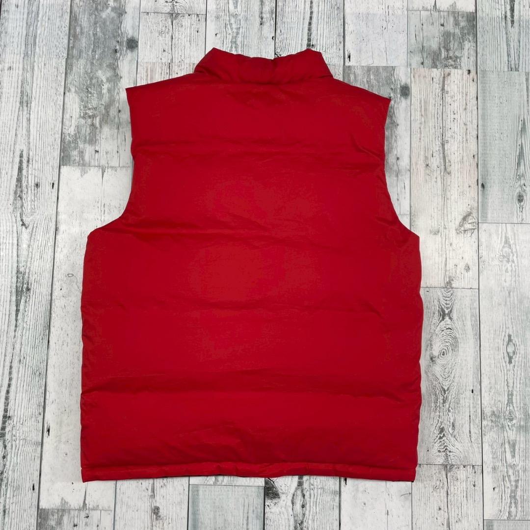 ポロラルフローレン　ダウンベスト L 　リバーシブル(ネイビー/レッド)