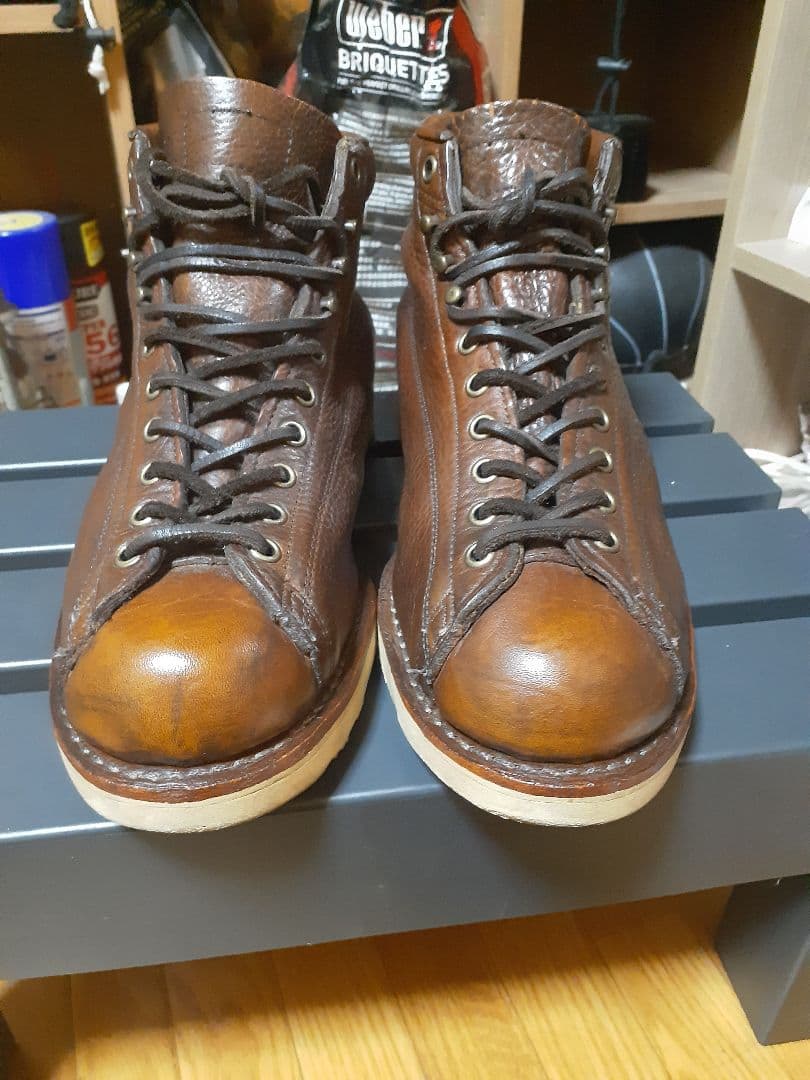 CHIPPEWA ブラウン チペワ モンキーブーツ 体感27.5cm