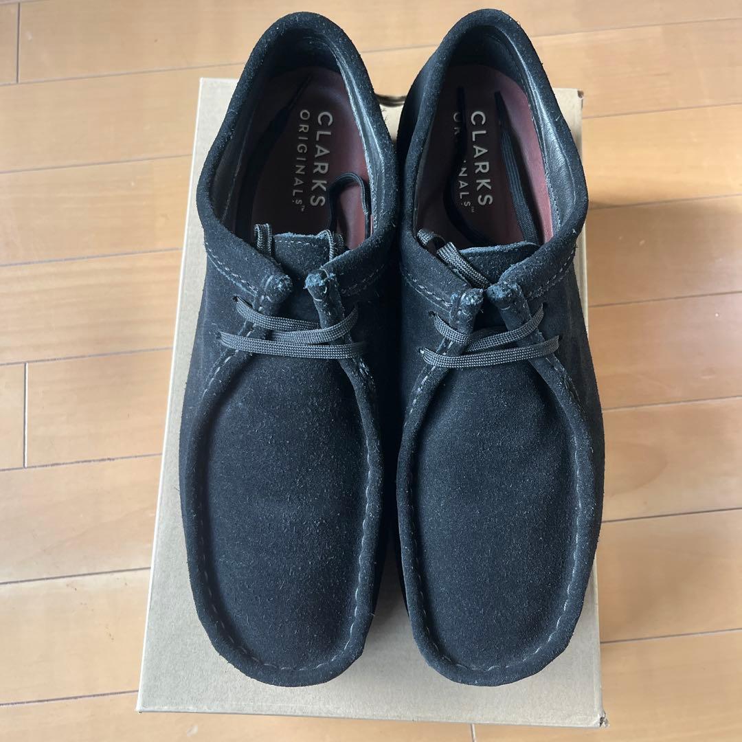 クラークス CLARKS ワラビー gore-tex ブラック　超美品