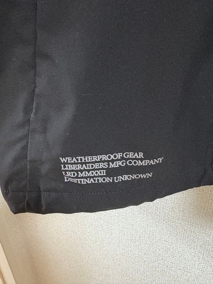 完売　LIBERAIDERS PUFFER COACH JACKET BLACK