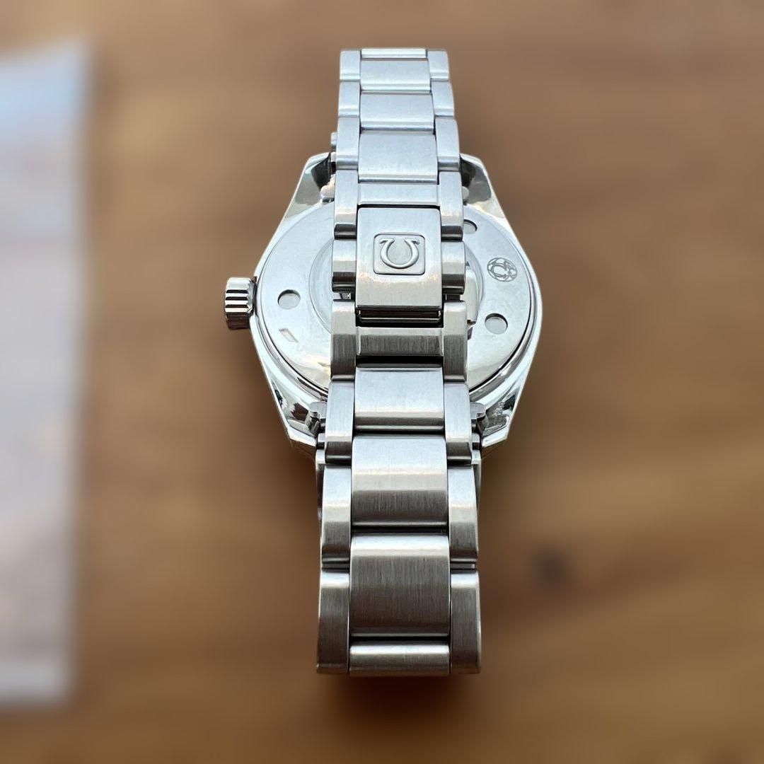 オメガ　シーマスター　アクアテラ　レディース　極美品　8月末にオーバーホール済み