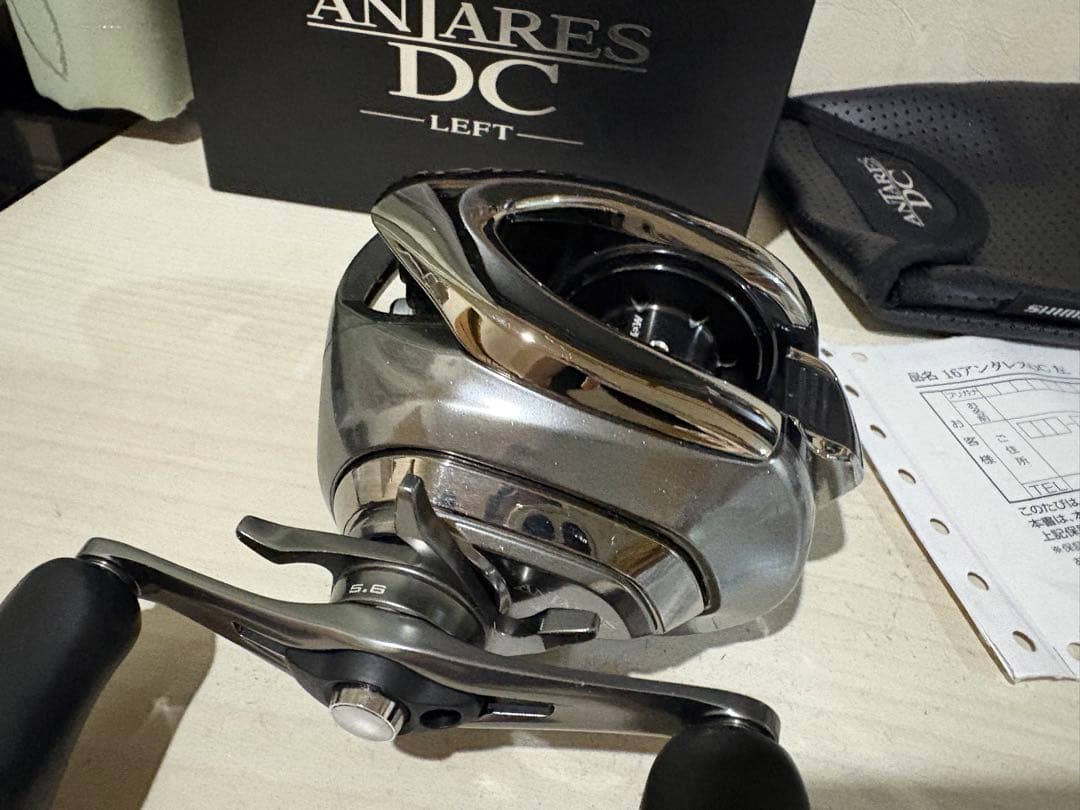 ★☆シマノ 16アンタレス DC ノーマル　レフト　未記入保証書　美品