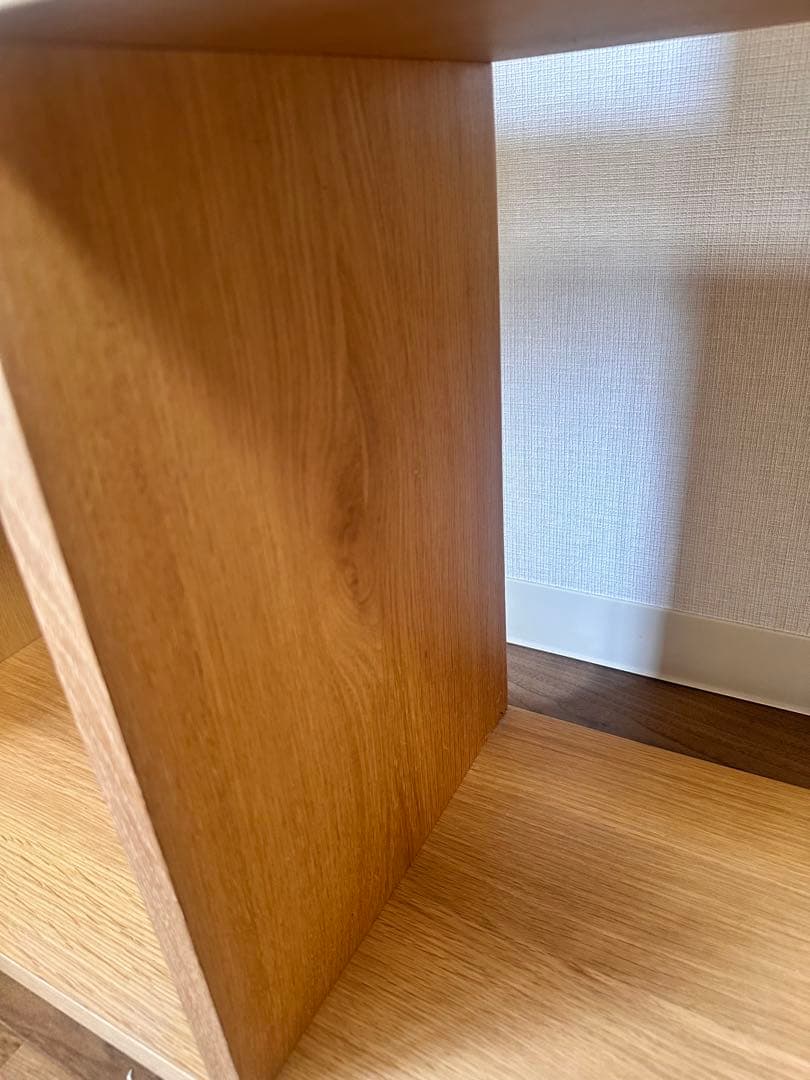 【送料込】無印良品 スタッキングシェルフ　オーク　3段×2列