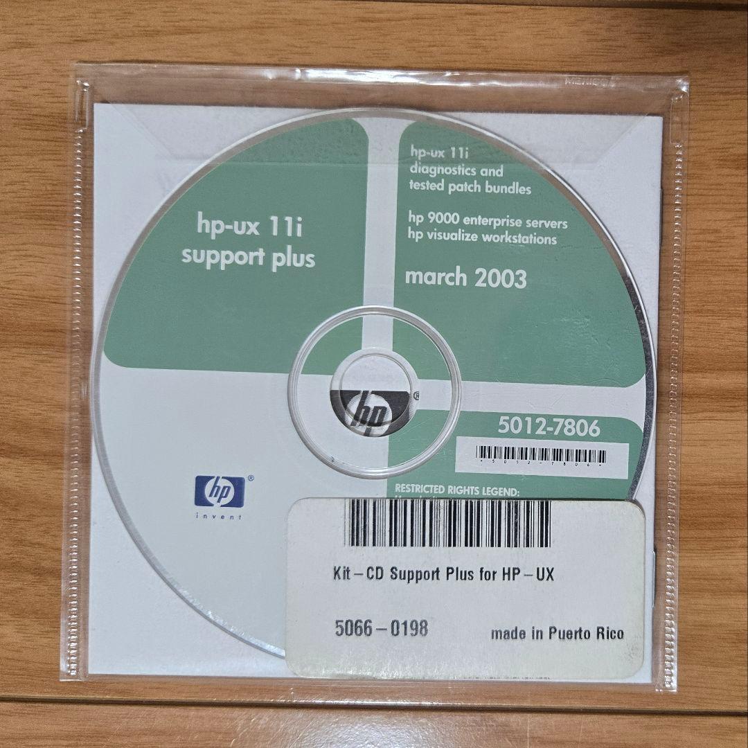 hp-ux 11i operating environment　メディア10枚
