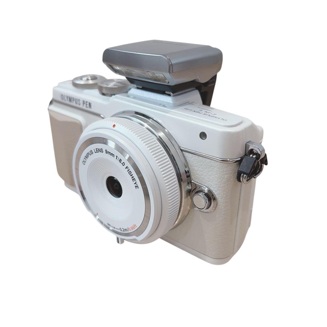 【美品】 OLYMPUS PEN Lite E-PL7 EZダブルズームキット