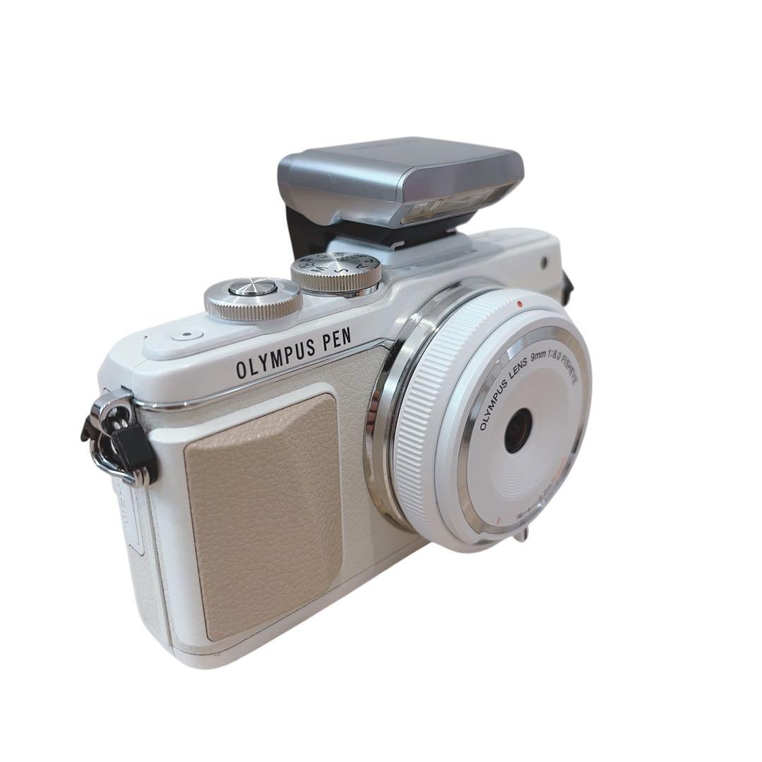 【美品】 OLYMPUS PEN Lite E-PL7 EZダブルズームキット