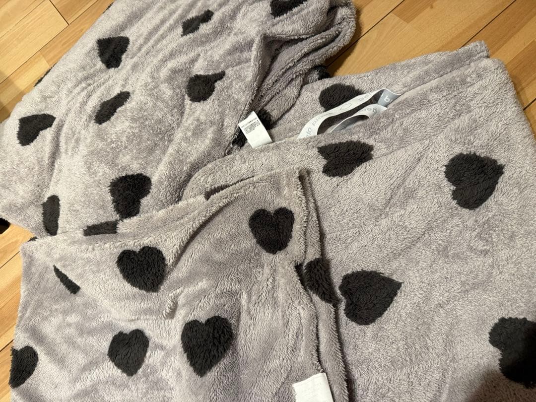 美品★ジェラートピケスリープ★ハート柄3点セット