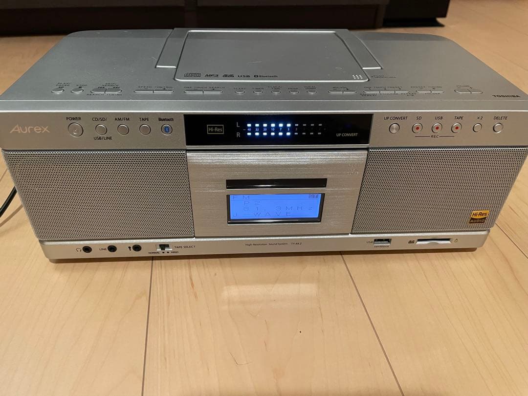 TOSHIBA オーレックス 東芝 ラジカセ、TY-AK2