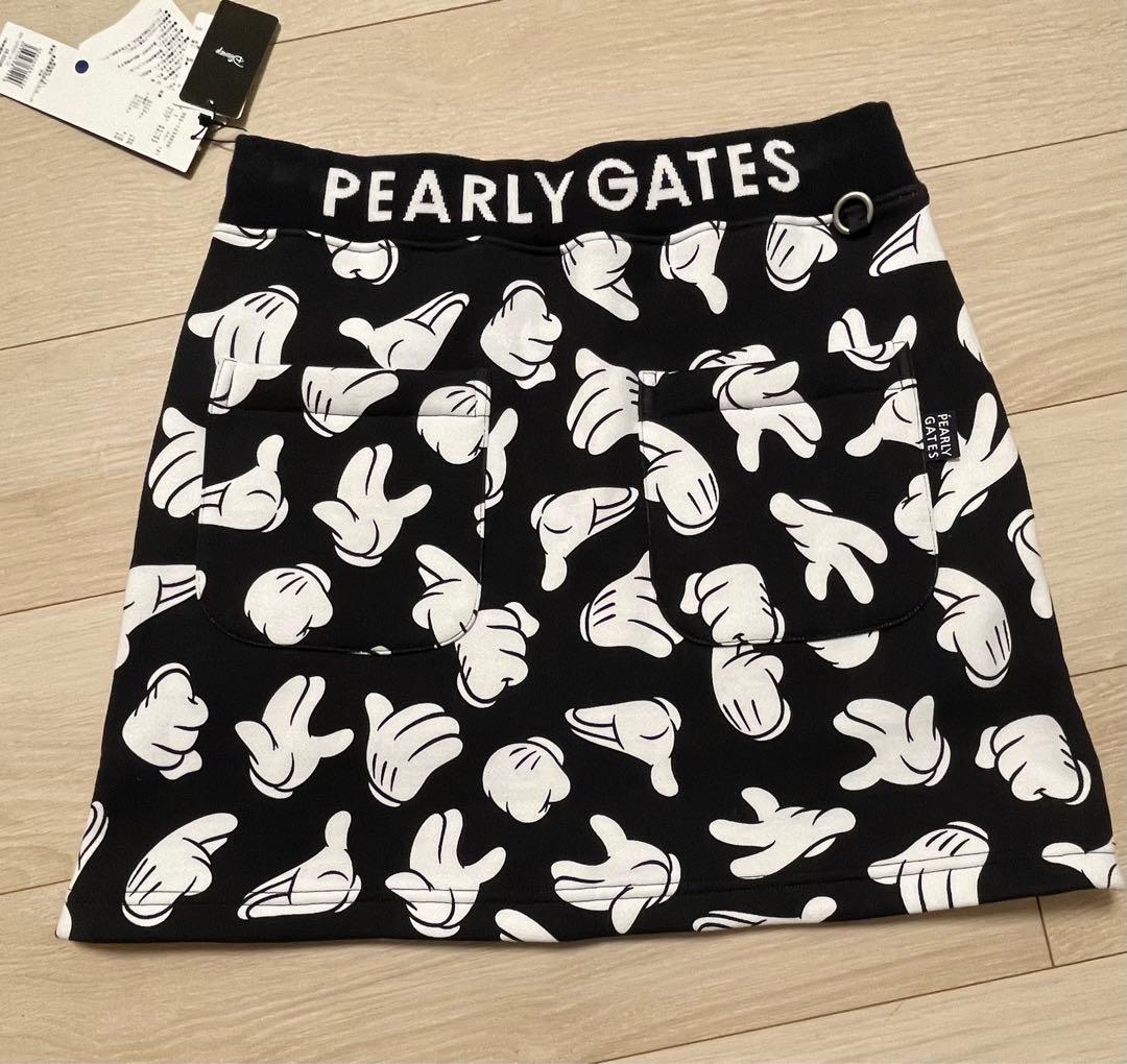 新品　パーリーゲイツ　ミッキーマウス　裏起毛スウェットパーカー　セットアップ