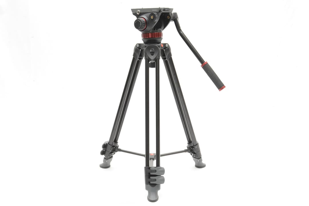 【美品】Manfrotto ビデオ三脚 MVK502AM-1