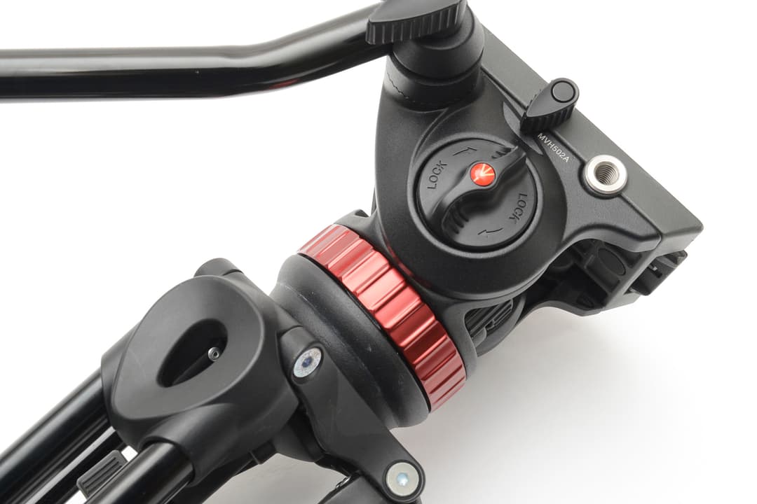 【美品】Manfrotto ビデオ三脚 MVK502AM-1