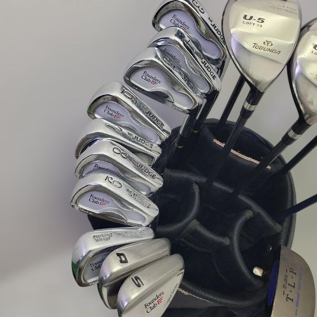 (1087)⛳初心者男性用ゴルフクラブセット　激安ゴルフクラブセット