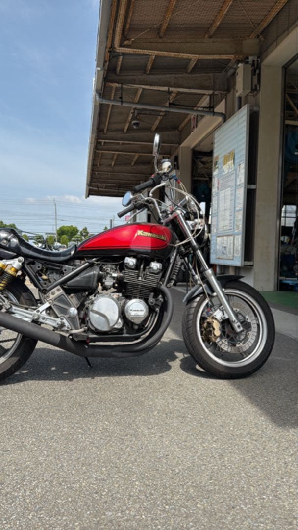 ゼファー400 χ ショート管