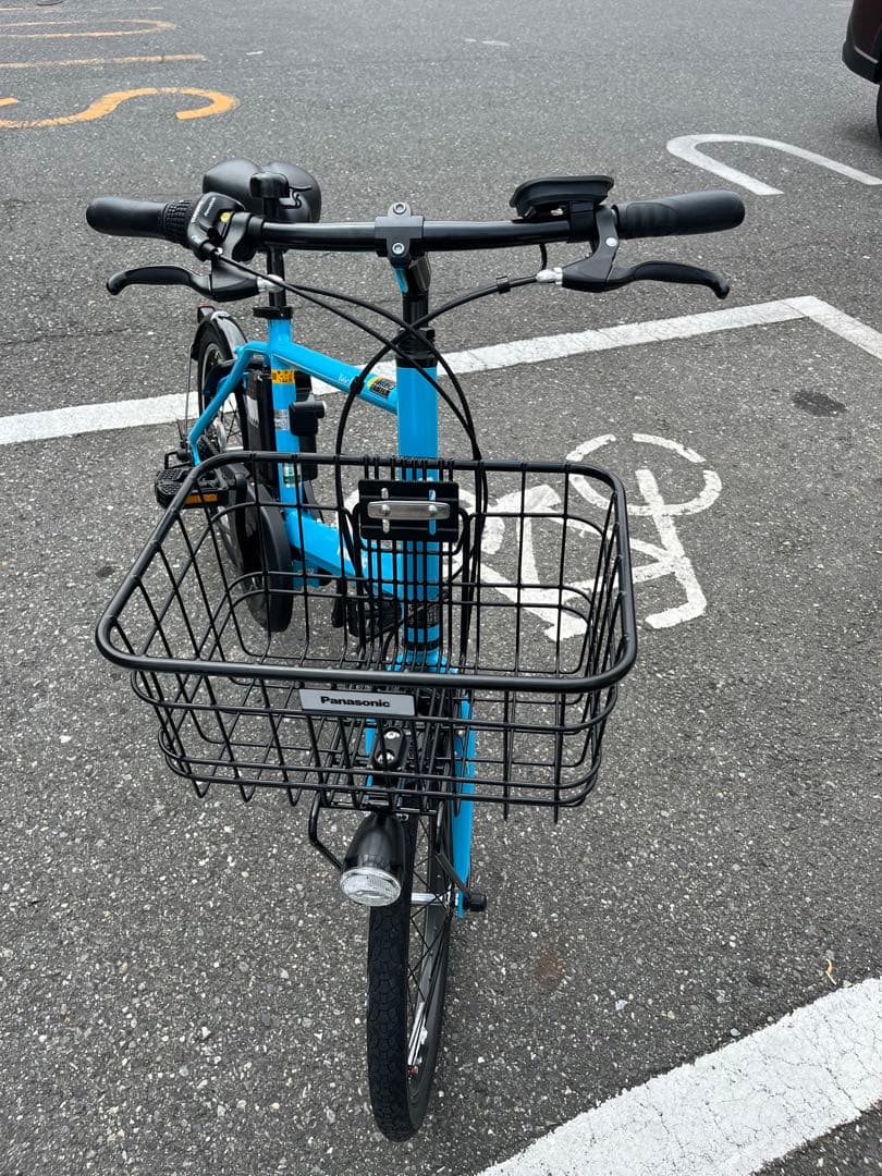 【引き取り歓迎】ほぼ新品⭐︎パナソニック ベロスターミニ⭐︎電動アシスト自転車