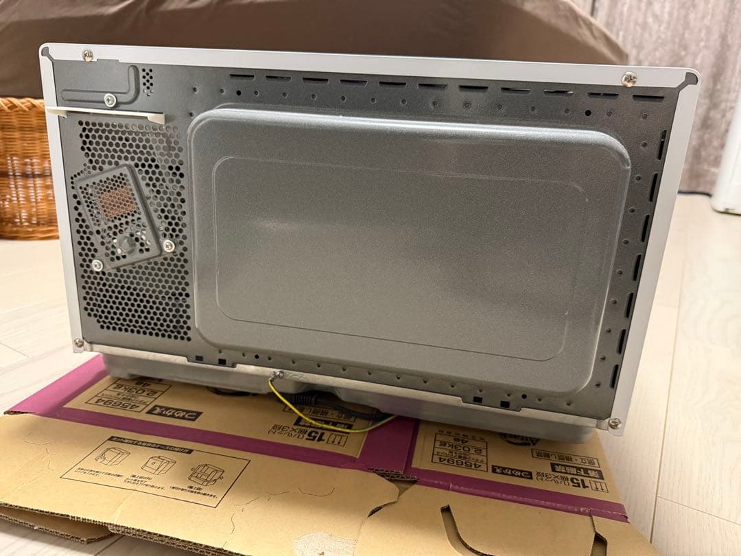 Panasonic NE-FL100-W 単機能電子レンジ ホワイト