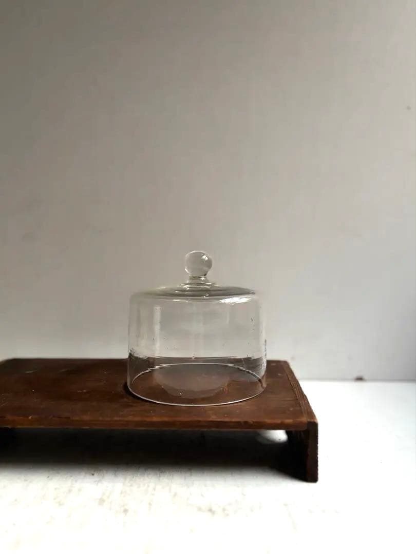 678 フランスアンティーク 古いチーズドーム ガラスドーム 蚤の市購入 パリ