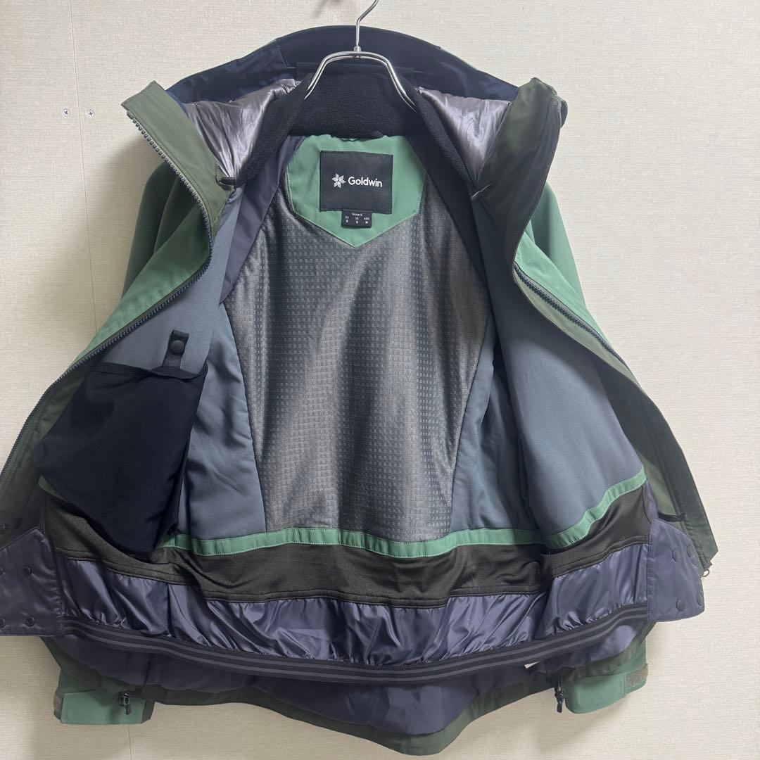 GOLDWIN ゴールドウィン スノーウェア レディース M 薄緑 カーキ