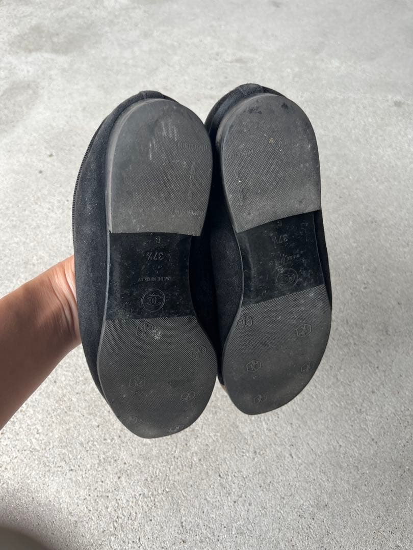 シャネル　フラットシューズ　37.5