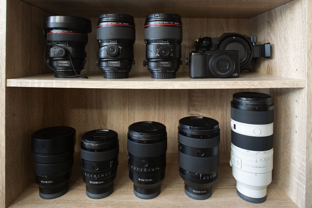 Canon キヤノン TS-E 24mm f/3.5 L フード付き