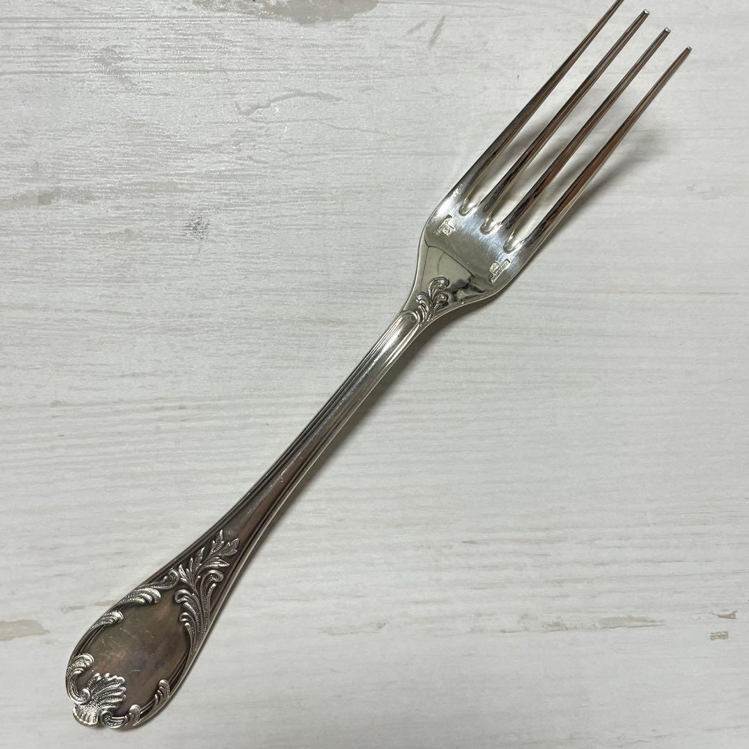 美品✨Christofle デザートフォーク ナイフ マルリー シルバー