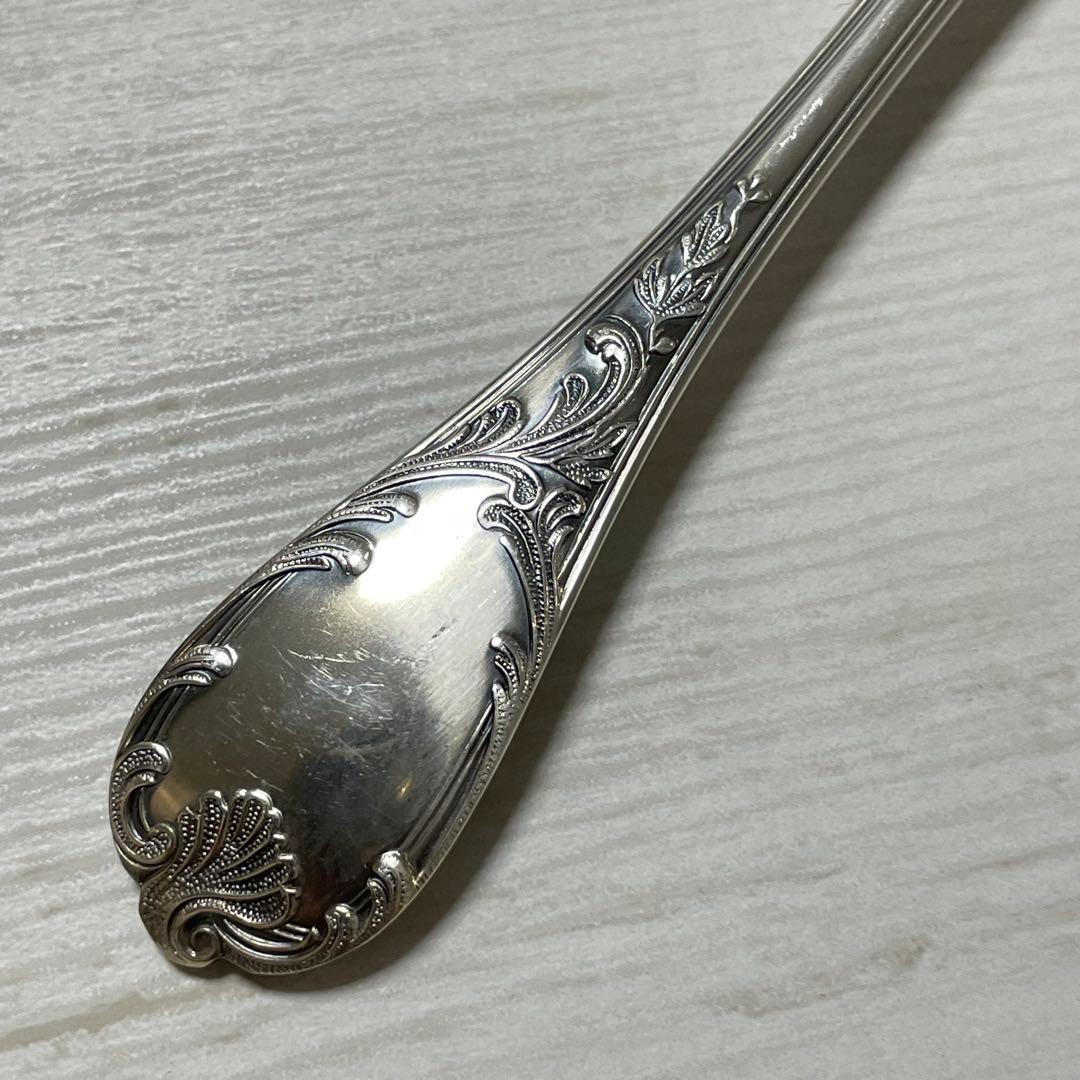美品✨Christofle デザートフォーク ナイフ マルリー シルバー