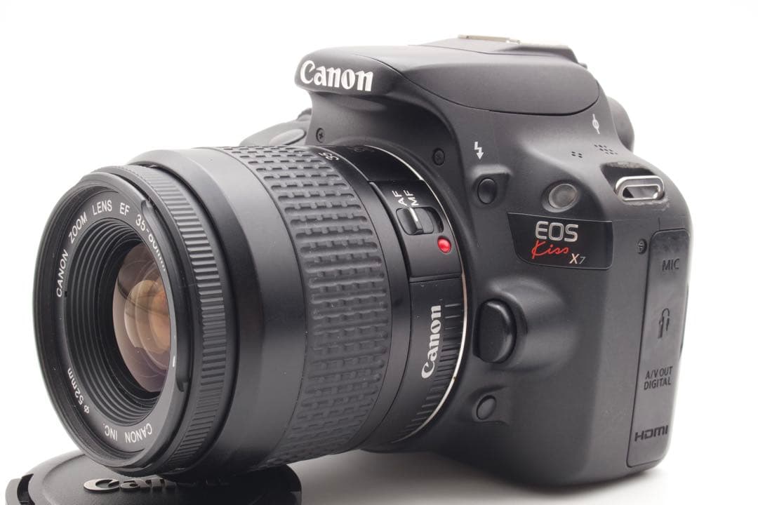 ゲリラセール❣️Canon EOS Kiss X7 レンズキット　スマホ転送　軽量
