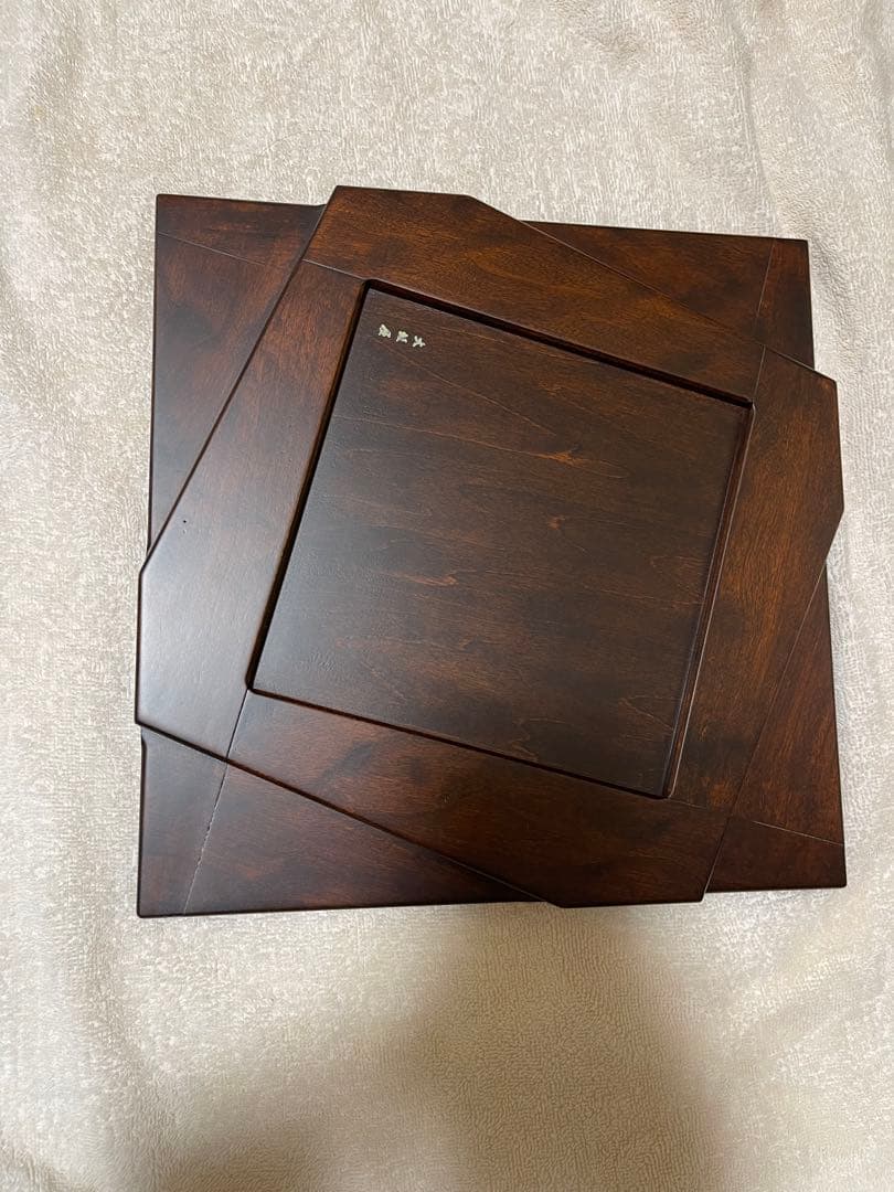 軽井沢彫りお一人様膳大阪屋家具店作 1セット