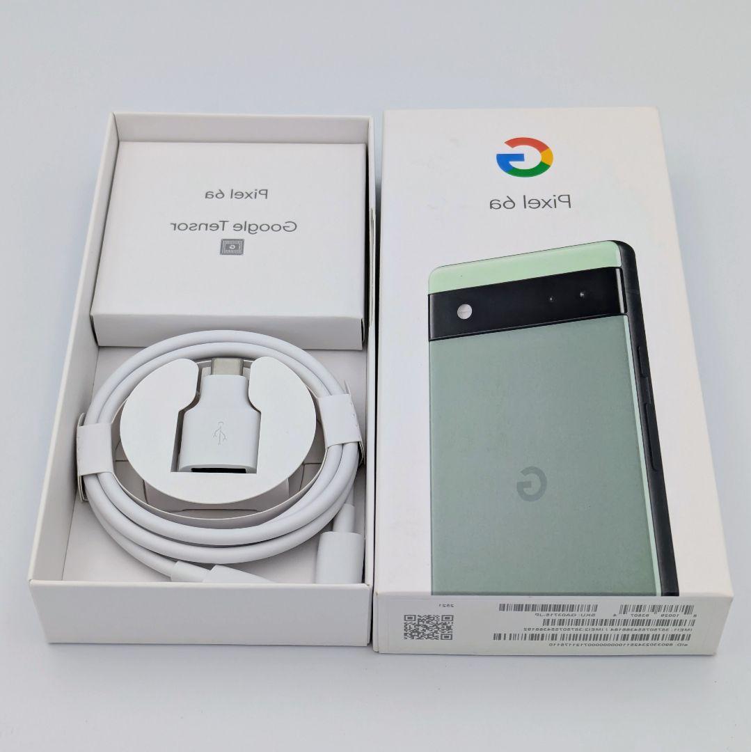Google Pixel 6a セージ simフリー グリーン 緑 中古