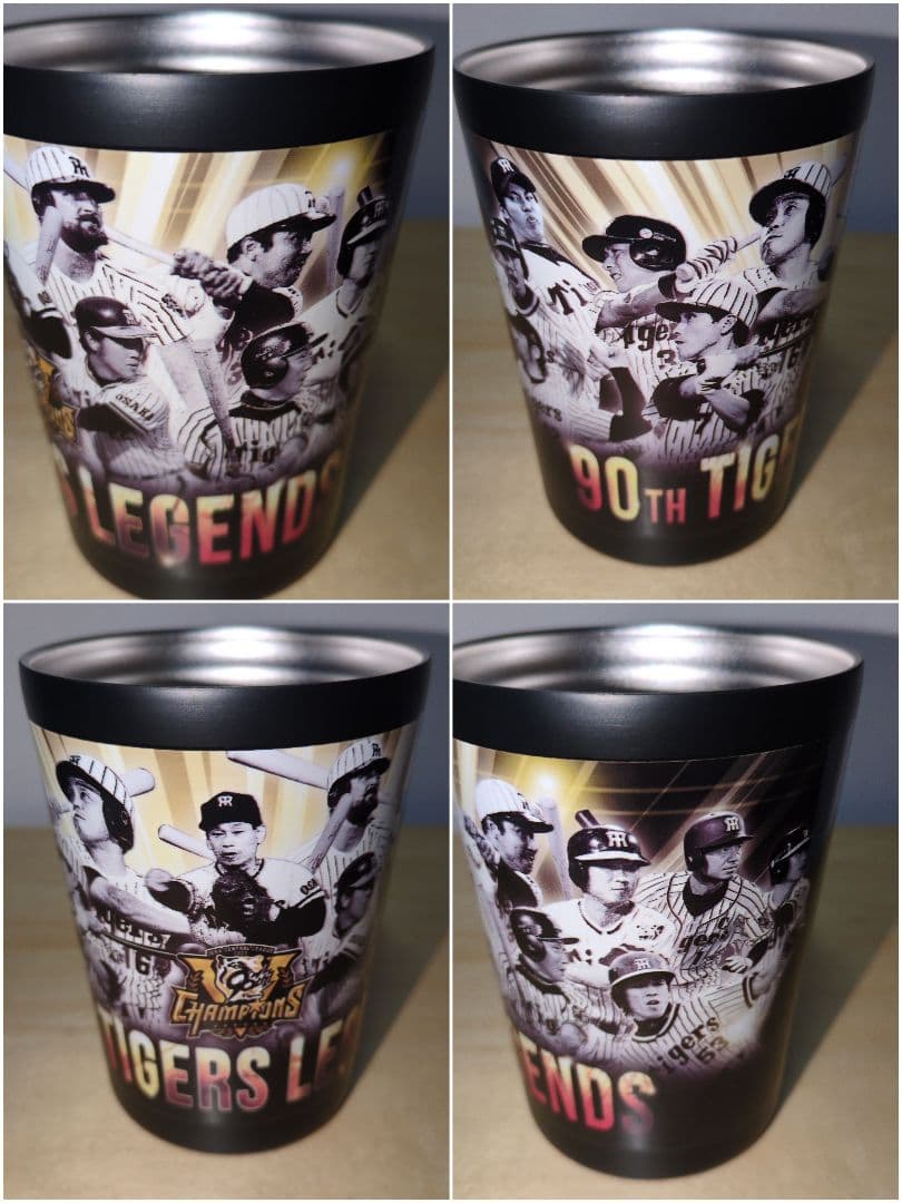 t*y様 阪神タイガース 優勝記念タンブラー　優勝ロゴ レジェンズ 90周年 限