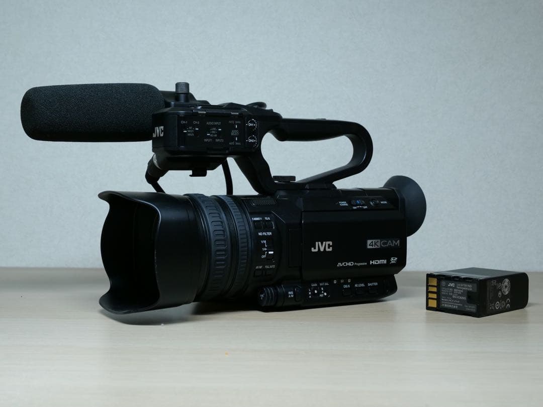 ビデオカメラ JVC GY-HM185