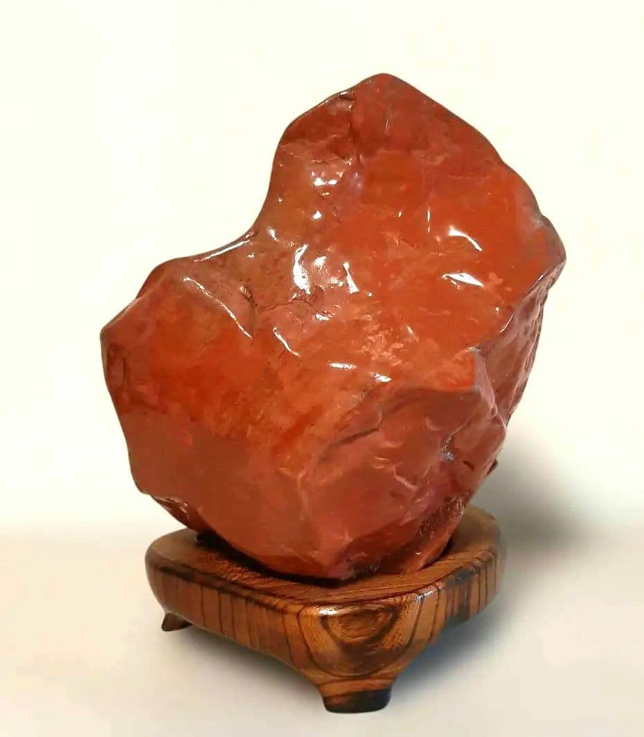 高級　佐渡赤玉石　艶々　でらでら