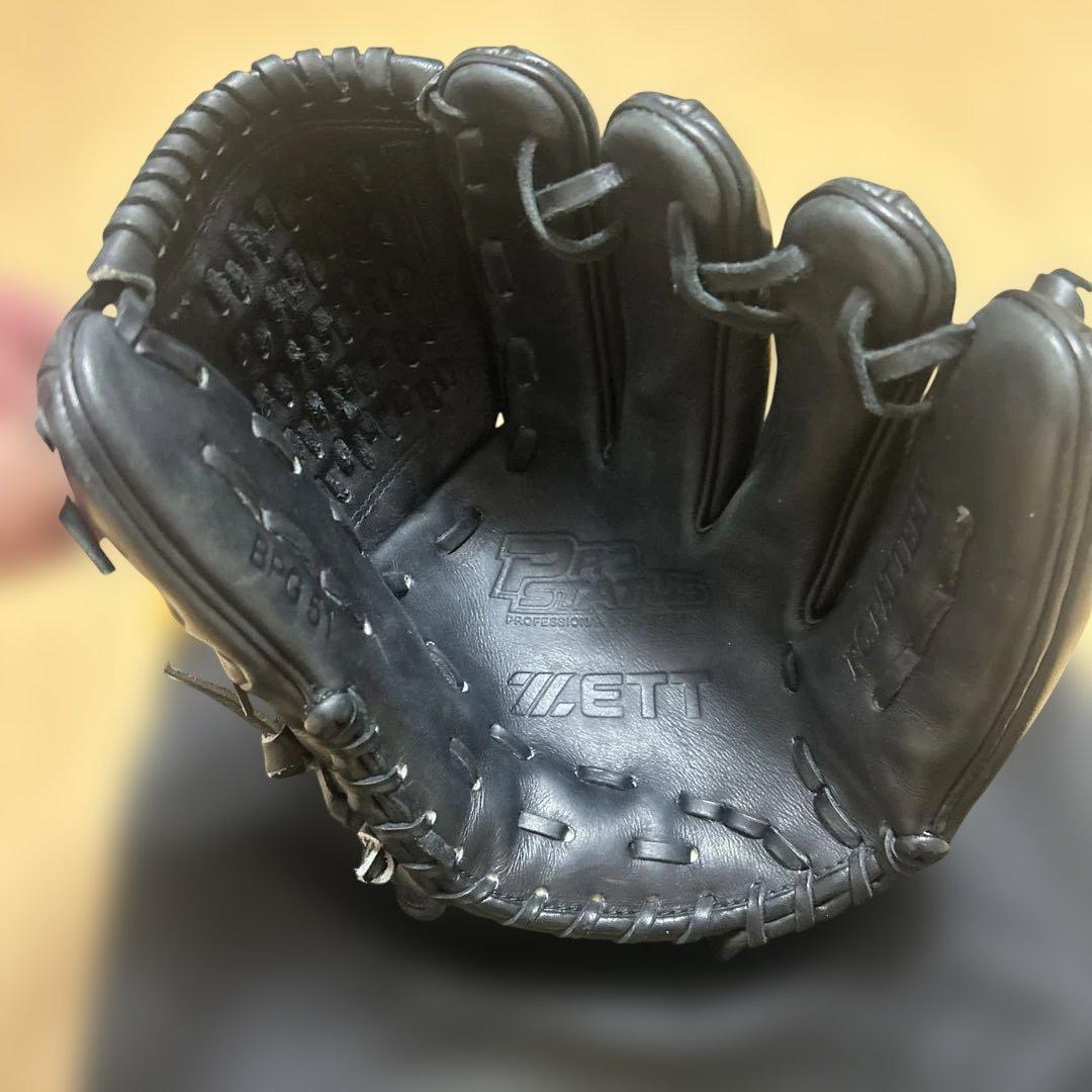 ZETTプロステイタス　投手用　硬式グローブ
