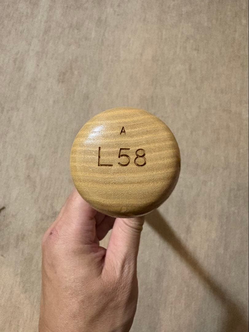 ミズノプロ　西武ライオンズ熊代聖人　木製バット