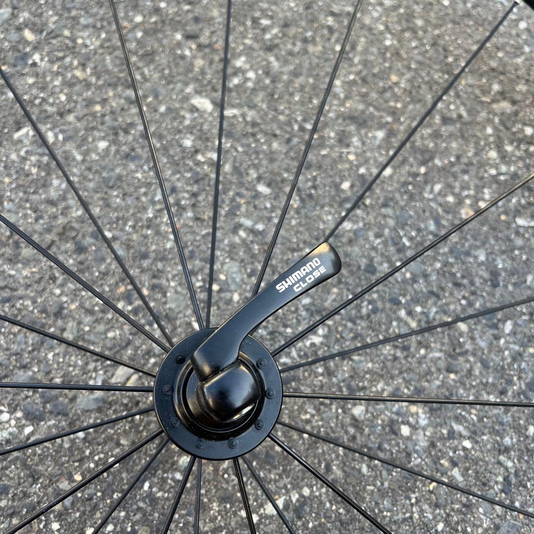 SHIMANO RS フロントホイール＋IRC チューブレスタイヤ