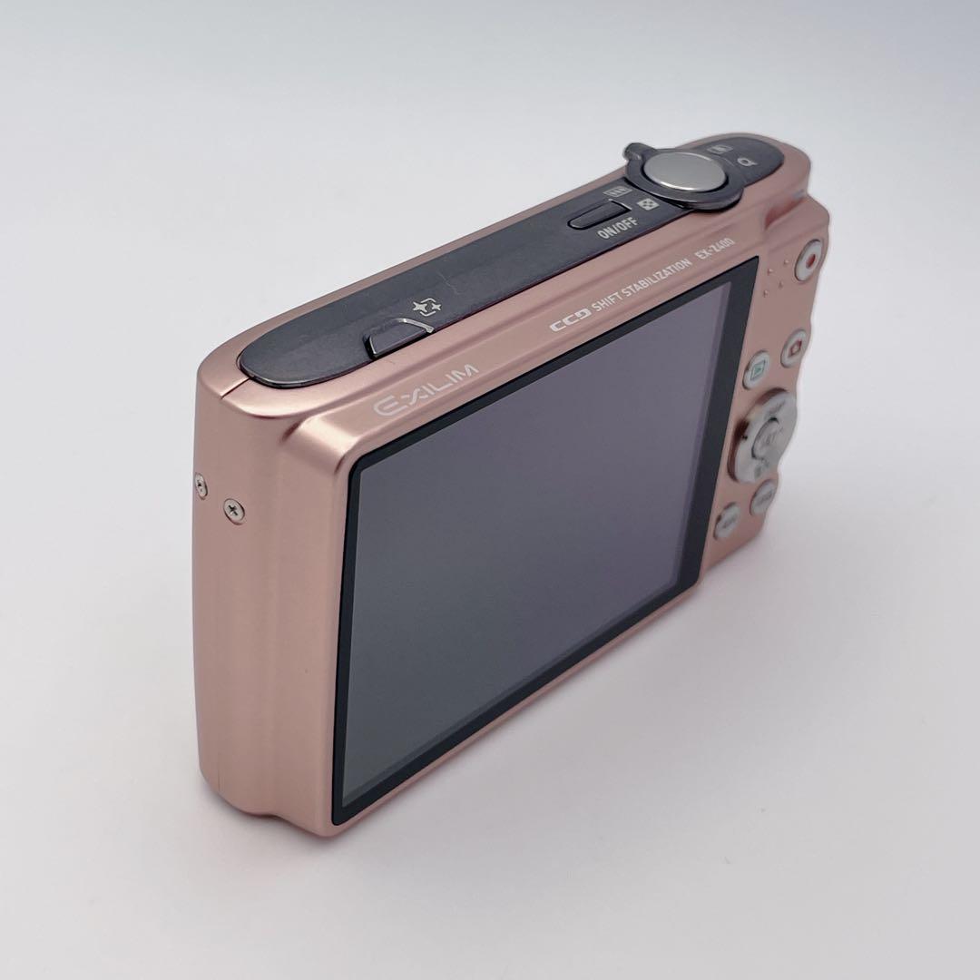【美品】CASIO EXILIM EX-Z400 ピンク 1210万画素