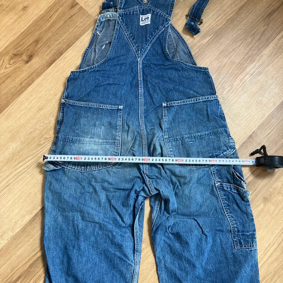 さ*ー様 ビンテージ 40s Lee ハウスマーク　デニムオーバーオール
