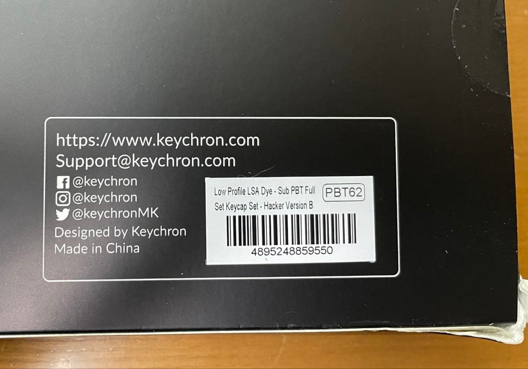 Keychron K3 Max RGBバナナ軸、キースイッチ、キーキャップ